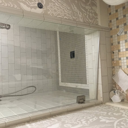 bathroom with shower