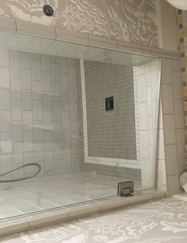bathroom with shower