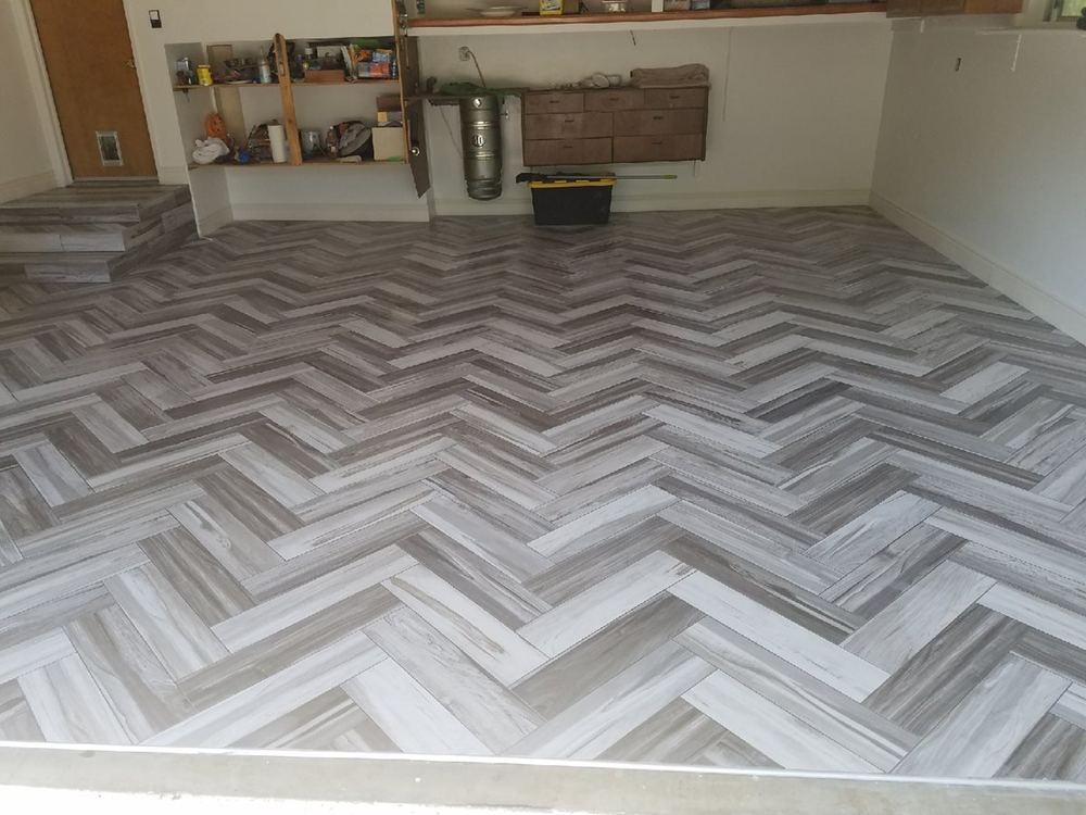 herringbone hardwood floor