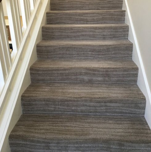 carpeted staircase